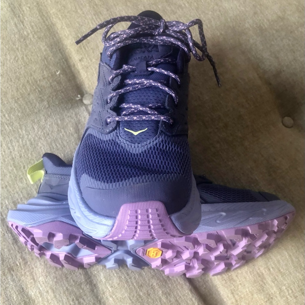 HOKA PURPLE 6.5 excellent condition, worn twice